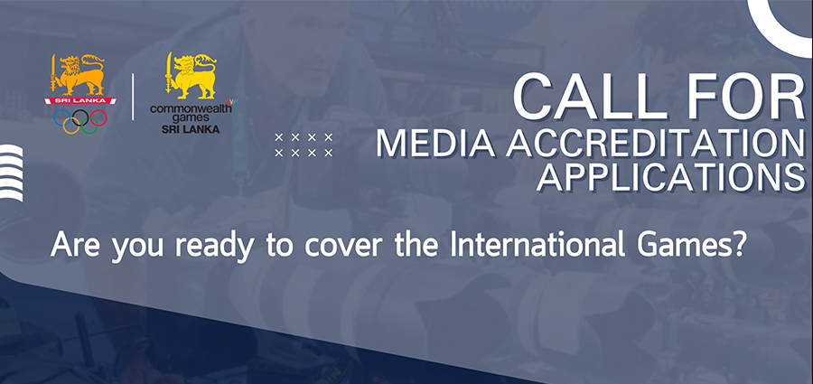 Call for Media Accreditation Applications  for International Multi-Sport Games in 2025/6