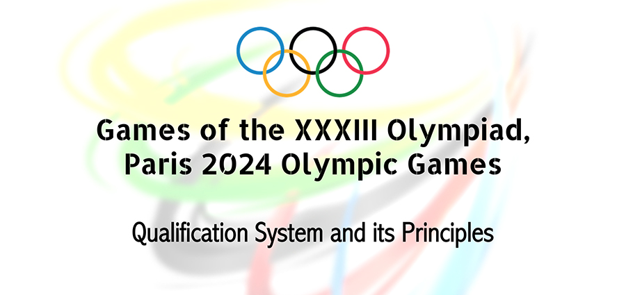 Games of the XXXIII Olympiad, Paris 2024 Olympic Games: Qualification System and its Principles