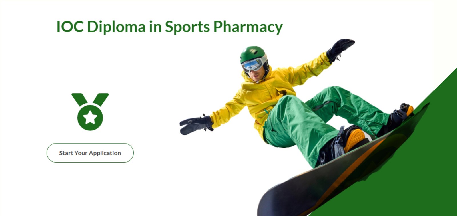 CALL FOR APPLICATIONS: IOC Diploma in Sports Pharmacy (2026 Intake)